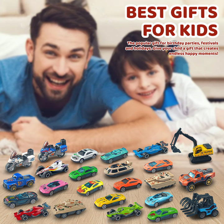 The Car Countdown | 24-Day Christmas Car Model Advent Calendar